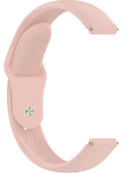 12 mm Evrensel Akıllı Saat Ters Tokalı Silikon Saat Kayışı Için Yedek Bant - Açık Pembe (Yurt Dışından) indirimleri