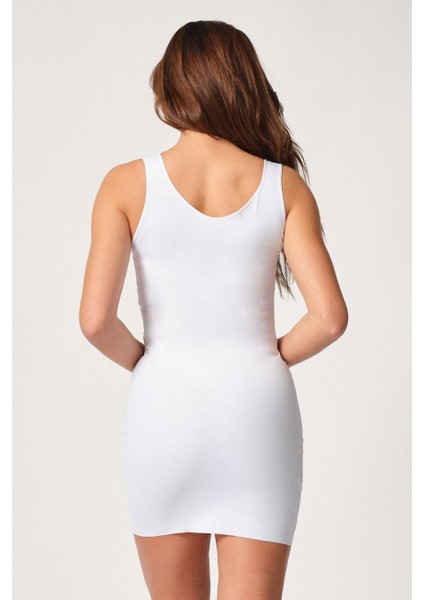 Beyaz Mı Emay 2934 Toparlayıcı Elbise Lazer Korse modelleri