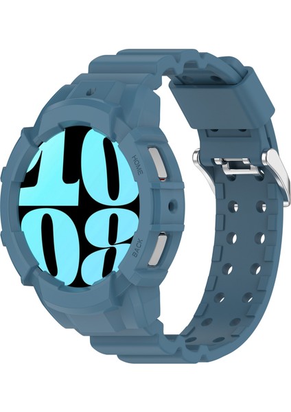 Samsung Galaxy Watch7 40MM Saat Kayışı Silikon Kayış Değişimi ve Saat Kılıfı - Mavi (Yurt Dışından) fiyatları