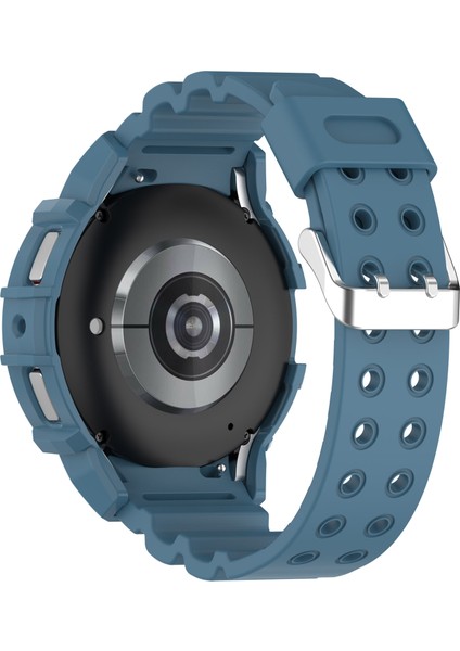 Samsung Galaxy Watch7 40MM Saat Kayışı Silikon Kayış Değişimi ve Saat Kılıfı - Mavi (Yurt Dışından) modelleri