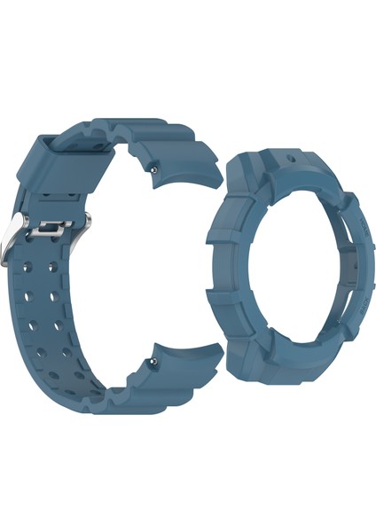 Samsung Galaxy Watch7 40MM Saat Kayışı Silikon Kayış Değişimi ve Saat Kılıfı - Mavi (Yurt Dışından) fırsatları