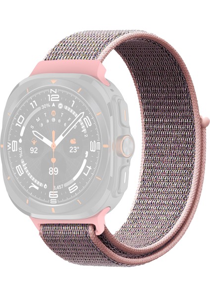 Samsung Galaxy Watch Ultra 47MM Naylon Yedek Saat Kayışı Magic Tape Döngü Kayışı-F Stili (Yurt Dışından)