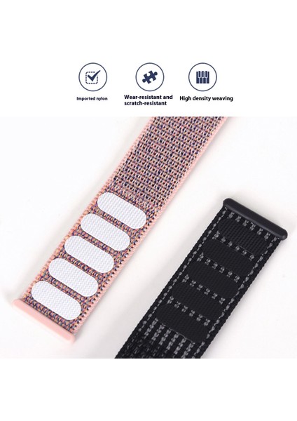 Samsung Galaxy Watch Ultra 47MM Naylon Yedek Saat Kayışı Magic Tape Döngü Kayışı-F Stili (Yurt Dışından) fiyatları