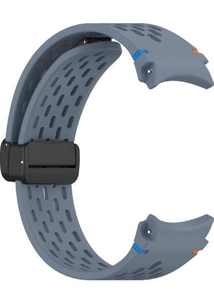 Samsung Galaxy Watch7/watch6/watch6 Classic/watch 5/watch 5 Pro/watch4/watch4 Classic/watch Fe Için Nefes Alabilir Spor Kayış - Mavi Silikon Saat Kayışı (Yurt Dışından) fırsatları