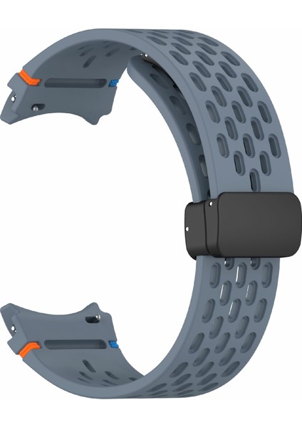 Samsung Galaxy Watch7/watch6/watch6 Classic/watch 5/watch 5 Pro/watch4/watch4 Classic/watch Fe Için Nefes Alabilir Spor Kayış - Mavi Silikon Saat Kayışı (Yurt Dışından) indirimleri