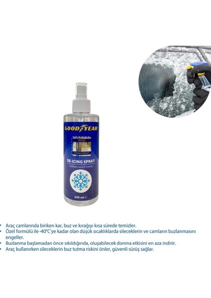Goodyear Buz Çözücü Sprey