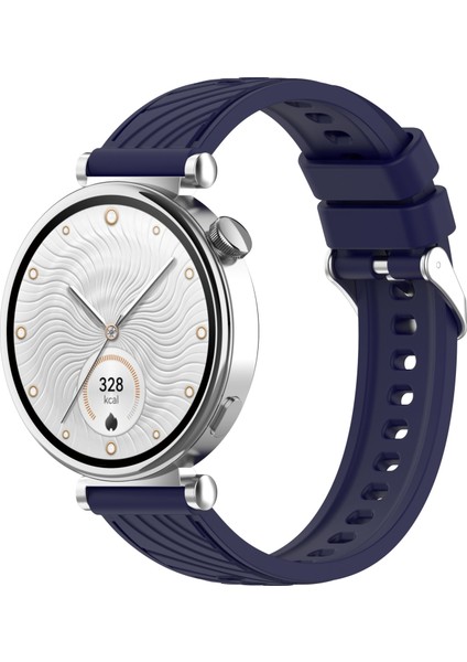 Huawei Watch Gt 3 42MM/SAMSUNG Galaxy Watch7/6/5/4/5 Pro Saat Kayışı 20MM Dokulu Silikon Bant-Mavi (Yurt Dışından) fırsatları