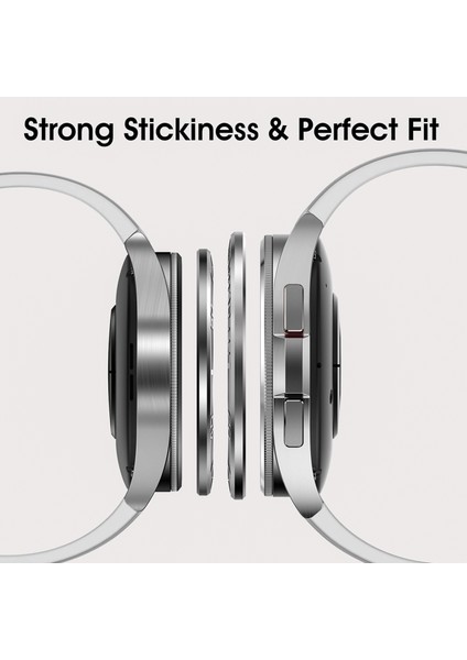 Samsung Galaxy Watch Ultra 47MM Çerçeve Halkası Çizilmez Paslanmaz Çelik Saat Çerçeve Döngüsü - Siyah/beyaz Karakterler Için E Tipi (Yurt Dışından) fiyatları