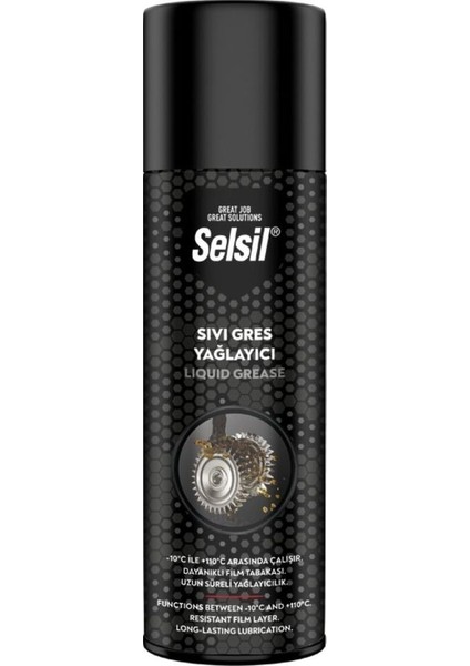 Selsil Sıvı Gres Yağlayıcı Sprey 500 ml