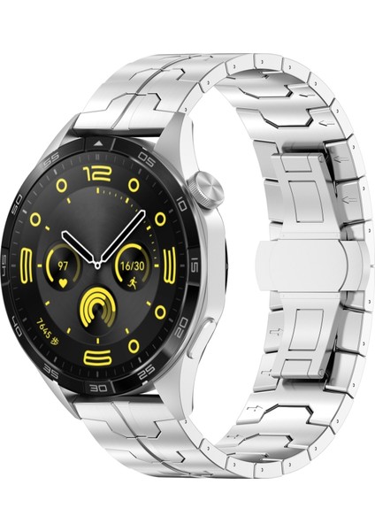 Huawei Watch Gt4/xiaomi Mi Watch/samsung Saat Kayışı 22 mm Titanyum Alaşımlı Bant - Gümüş (Yurt Dışından) fiyatları