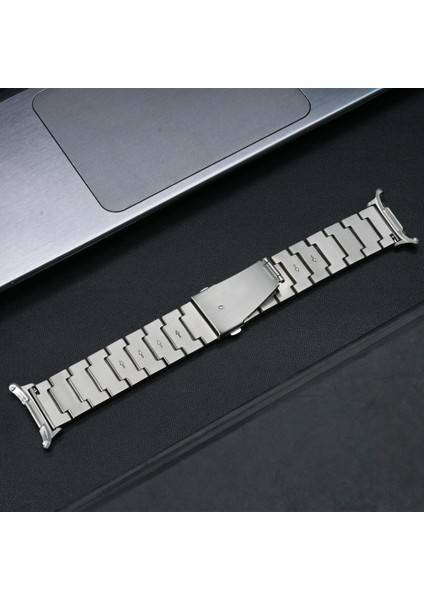 Samsung Galaxy Watch Ultra 47MM Titanyum Alaşımlı Kayış Akıllı Saat Yedek Bandı - Siyah (Yurt Dışından) modelleri