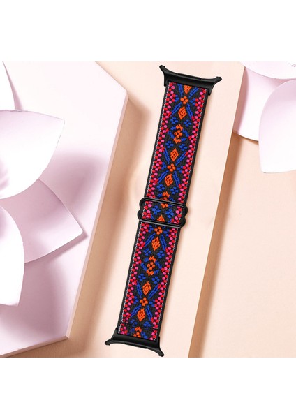 Samsung Galaxy Watch Ultra 47MM Siyah Bağlantılı Ayarlanabilir Elastik Bilek Kayışı - Stil 54 (Yurt Dışından) modelleri