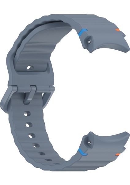 Samsung Galaxy Watch Fe/watch7 40MM 44MM Silikon Dalga Dokulu Saat Kayışı Yedek Kayışları - Mavi (Yurt Dışından) fırsatları