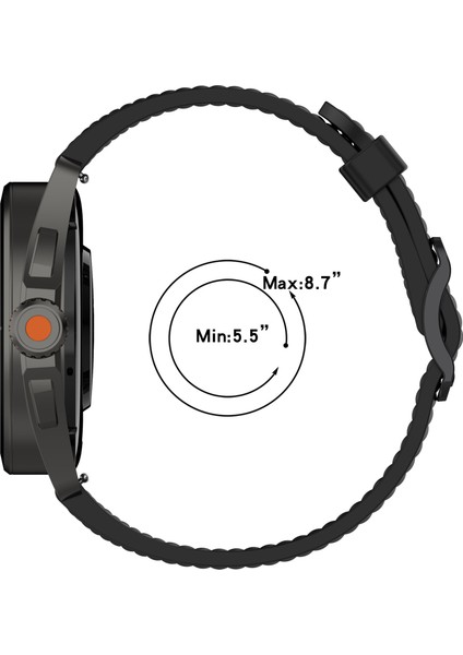 Xiaomi Watch S4 Sport/samsung Galaxy Watch3 45MM/WATCH 42MM Silikon 22MM Çoklu Delikli Nefes Alabilir Saat Kayışı - Mor (Yurt Dışından) fiyatları