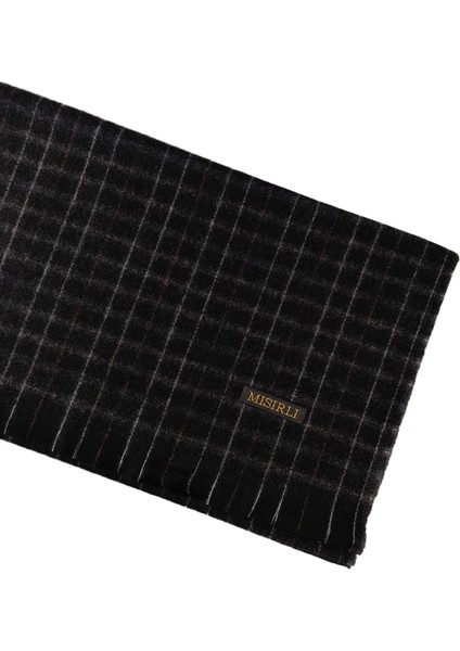 Mısırlı Eşarpları Erkek Yünlü Ekose Kaşkol ( Atkı )