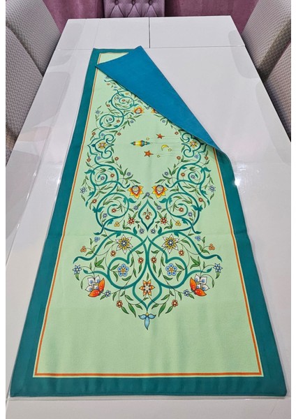 Vitange Çiçek Desenli Runner