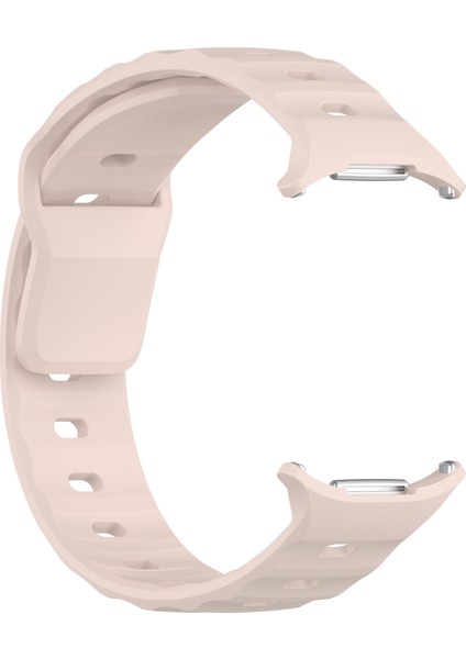 Samsung Galaxy Watch Ultra 47MM Saat Bandı Için Ayarlanabilir Silikon Bilek Kayışı - Pembe (Yurt Dışından) fırsatları