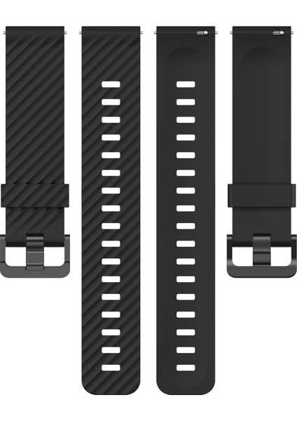 Samsung Galaxy Watch7 40MM/44MM Saat Kayışı 20MM Silikon Saat Bandı-Siyah (Yurt Dışından) indirimleri