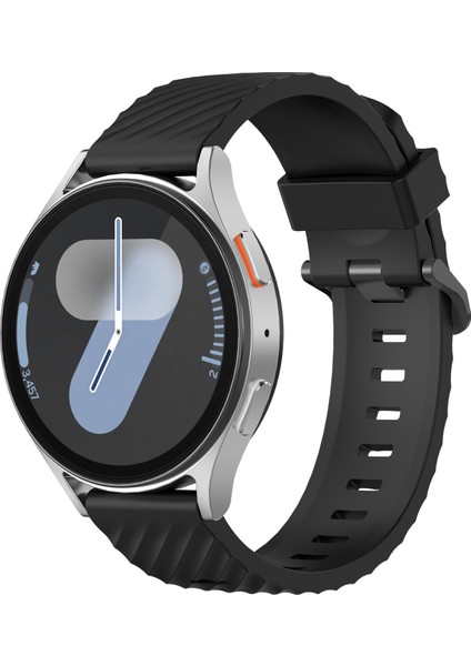 Samsung Galaxy Watch3 45MM/GALAXY Watch 46MM Saat Kayışı 22MM Silikon Saat Bandı-Siyah (Yurt Dışından) fırsatları