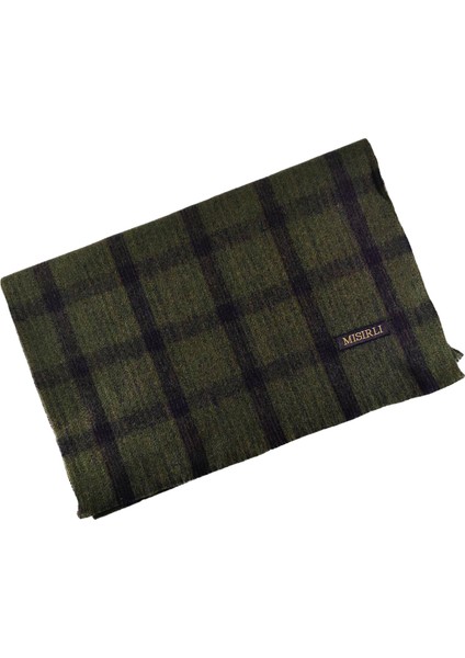 Erkek Yünlü Ekose Kaşkol ( Atkı )