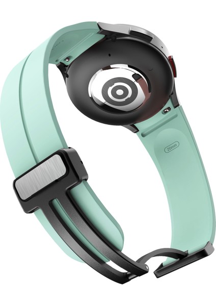 Samsung Galaxy Watch Fe 40MM/WATCH6/WATCH6 Classic/watch 5/watch 5 Pro Silikon Saat Kayışı Manyetik Toka - Açık Yeşil (Yurt Dışından) indirimleri