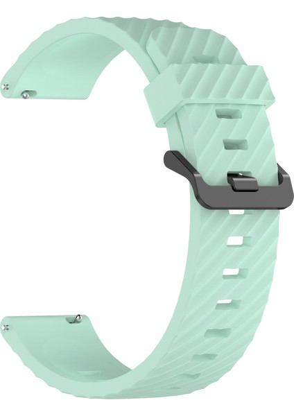 Samsung Galaxy Watch3 45MM/GALAXY Watch 46MM Saat Kayışı 22MM Silikon Saat Bandı-Teal (Yurt Dışından) fırsatları