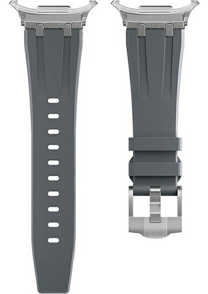 Samsung Galaxy Watch Ultra 47MM Saat Kayışı Yedek Silikon Saat Bandı - Siyah + Gri (Yurt Dışından) indirimleri