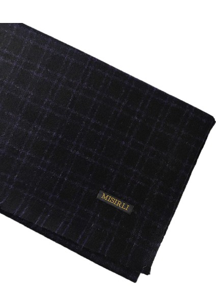 Mısırlı Eşarpları Erkek Yünlü Ekose Kaşkol ( Atkı )