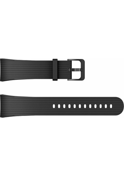 Samsung Galaxy Gear Fit2 Pro-Siyah Için Dikey Çizgili Tahıl Silikon Akıllı Saat Kayışı Değişimi [küçük Boy] (Yurt Dışından) fırsatları