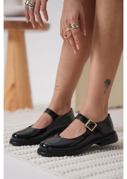 Yokox Siyah Rugan Oxford Ayakkabı fiyatları