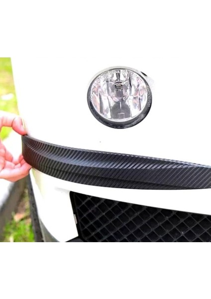 Araba Tampon Koruyucu Karbon Desenli Siyah Beyaz (4915) Go-53-vice/(1395)