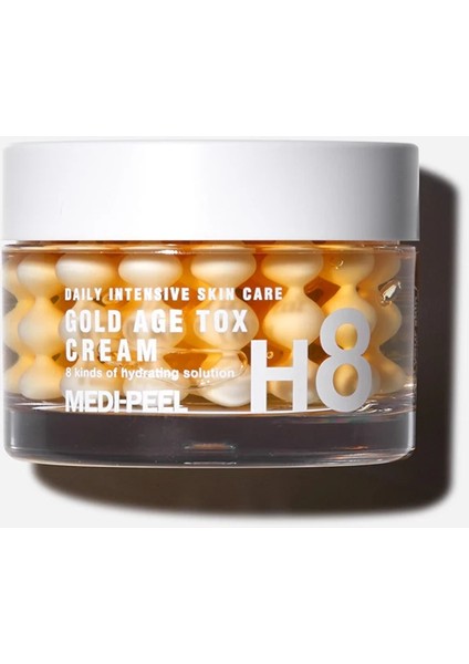 Medıpeel Gold Age Tox Cream 50 ml Cilde Parlaklık ve Esneklik Kazandıran Altın Kapsül Krem