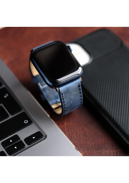 Apple Watch Elit Seri 44-45-46-49(Ultra) Uyumlu Deri Kordon fiyatları