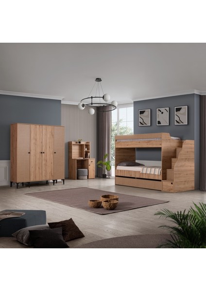 Rustik 4lü Complex Ranza Set