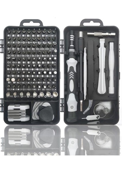 Hassas Tornavida Seti Bilgisayar Pc Telefon Onarım Aracı Seti Manyetik 115 In 1 Tornavida Seti (5148) fiyatları