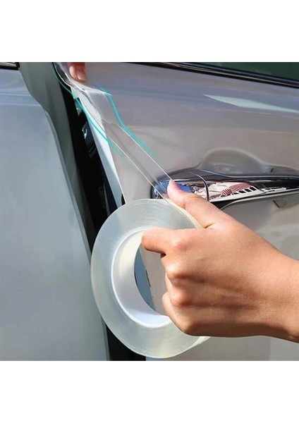 Buffer® Şeffaf Su Geçirmeyen Dayanıklı Kolay Yapışan Çizilmeye Dayanıklı Oto Darbe Koruyucu Bant