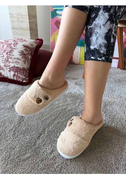 Kadın Süper Esnek Katlanabilir Taban Çok Yumuşak ve Hafif Peluş Ev Terliği fırsatları