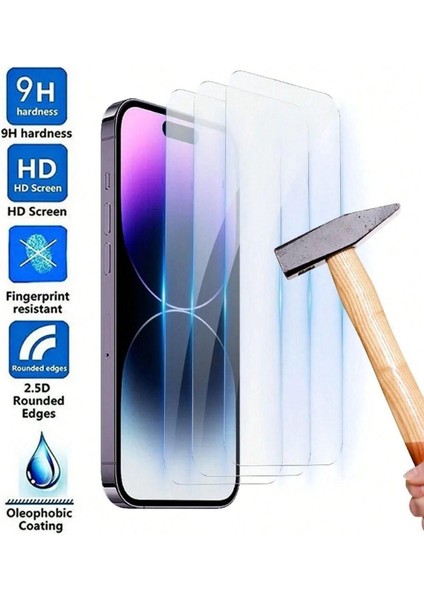 Xiaomi Note 13 Temperli 9h Darbeye Dayanıklı Parlak Cam fiyatları