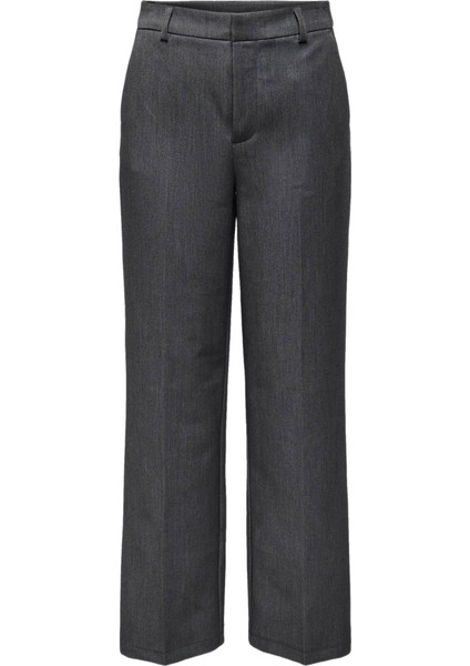 Onlhattie-Lana Hw W Mel Pant Tlr Kadın Kanvas Pantolon 15318089