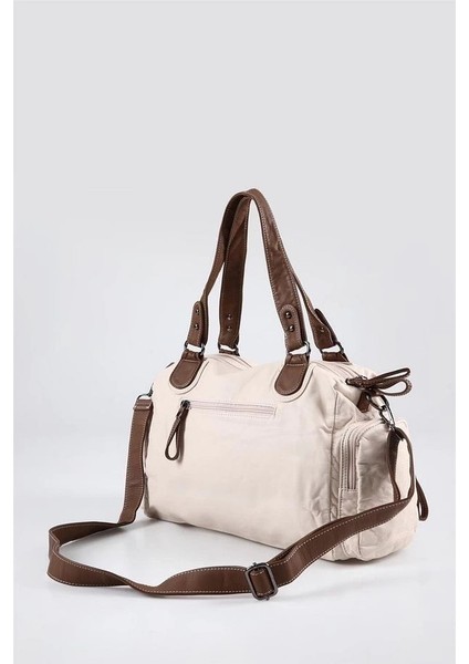 Orten Bej Cilt Omuz Çantası modelleri