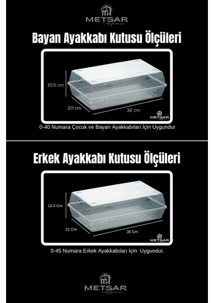 20’li Set Şeffaf Ayakkabı Kutusu Erkek& Bayan– Ayakkabı Saklama Kutusu Düzenleyici Organizer fiyatları