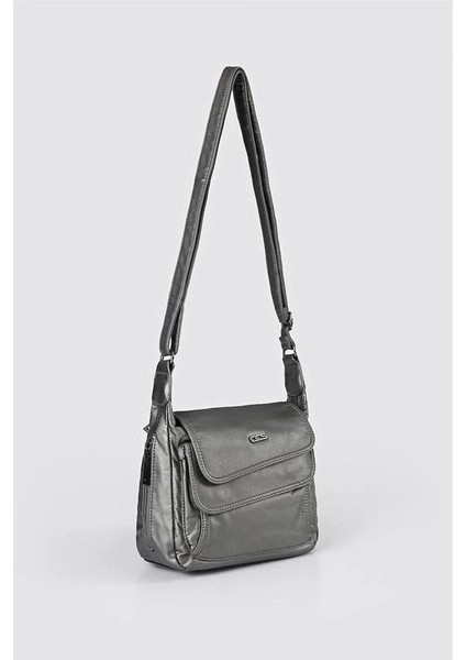 Jelli Gri Cilt Omuz Çantası fiyatları