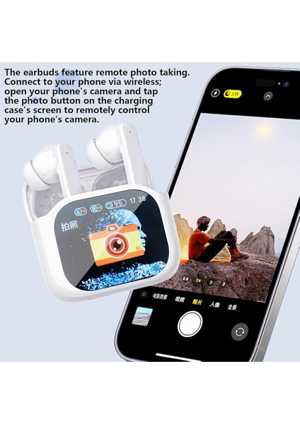 144 Dil Anında Çeviri Kulaklık – Tws Bluetooth, Gürültü Engelleme, Dokunmatik Kontrol