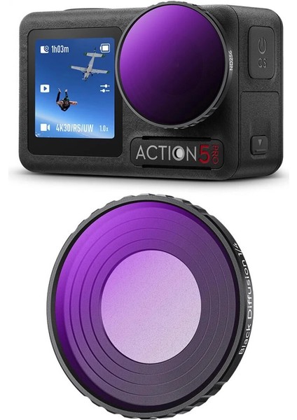 Concept Nano-X Nd8 (3 Stop) Djı Osmo Action 4 ve Osmo Action 5 Pro Lens Filtresi