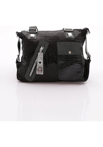 Merli Siyah Cilt Omuz Çantası fiyatları