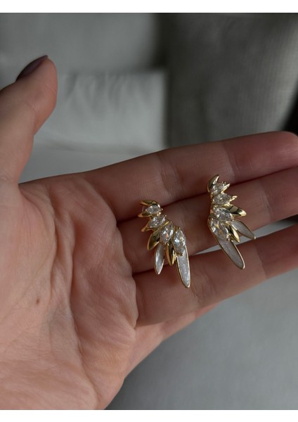 Melek Kanadı Küpe modelleri