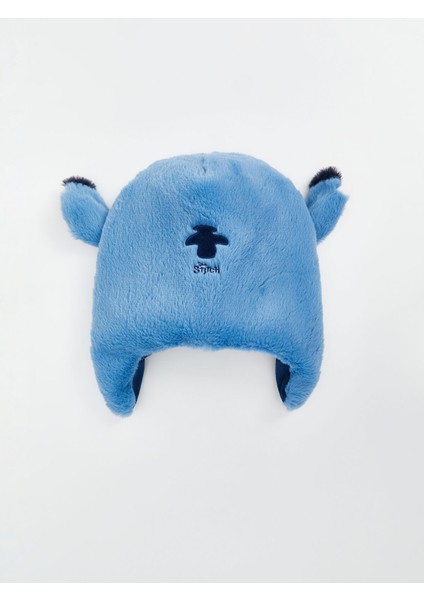 Yeni Sezon Stitch Nakışlı Erkek Çocuk Kar Şapkası modelleri