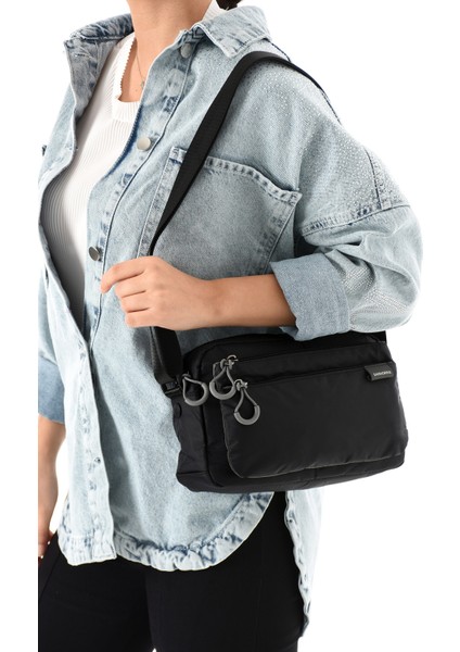 Sanmorris Glc Kadın 3 Gözlü Paraşüt Kumaş Ayarlanabilir Çapraz Askılı Çanta 6003 fırsatları