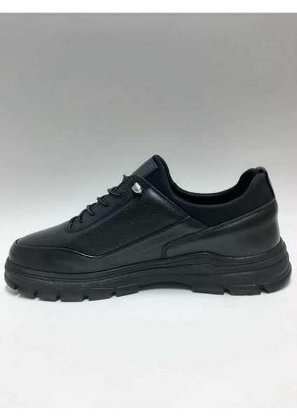 Hakiki Deri Bağcıksız Esnek Günlük Kauçuk Tabanlı Kışlık Erkek Ayakkabı C-8750542BMSA modelleri