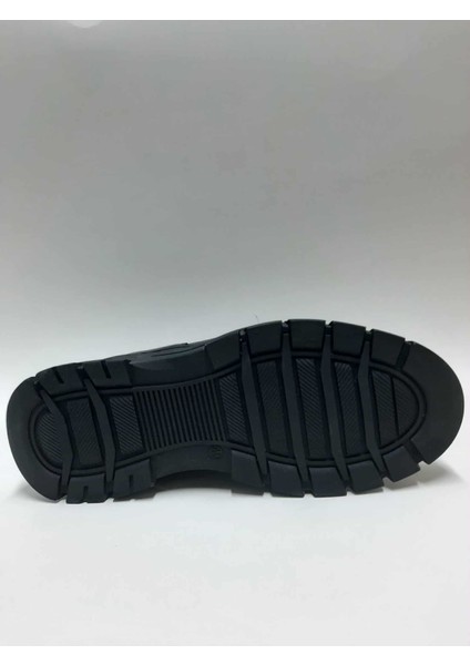 Hakiki Deri Bağcıksız Esnek Günlük Kauçuk Tabanlı Kışlık Erkek Ayakkabı C-8750542BMSA fırsatları